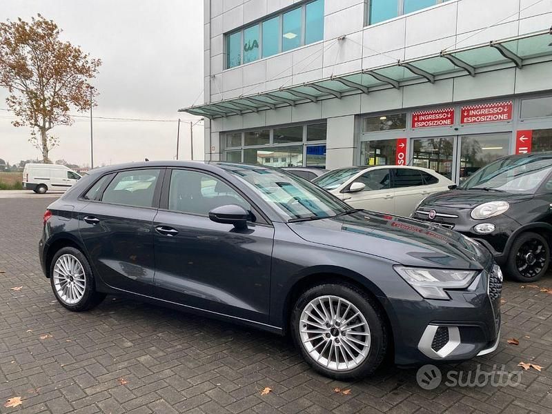 Usata Audi A3 Advanced 150 CV (110 kW) 2022 Grigio manhattan Berlina