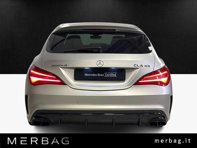 Usata Mercedes CLA45 AMG Shooting Brake AMG 381 CV (280 kW) 2018 Grigio Station wagon