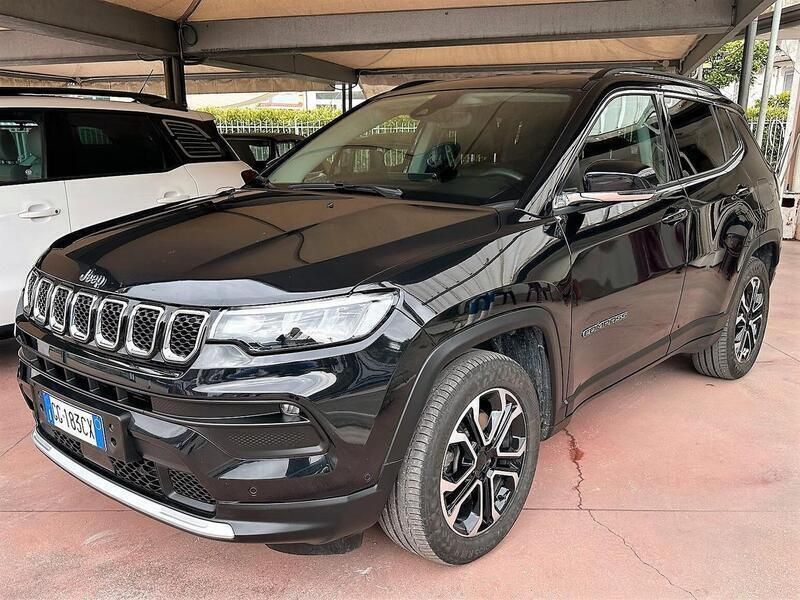 Nero Usata 2021 Jeep Compass Limited SUV | 18.999 € (Buon prezzo) - Immagine 1/4