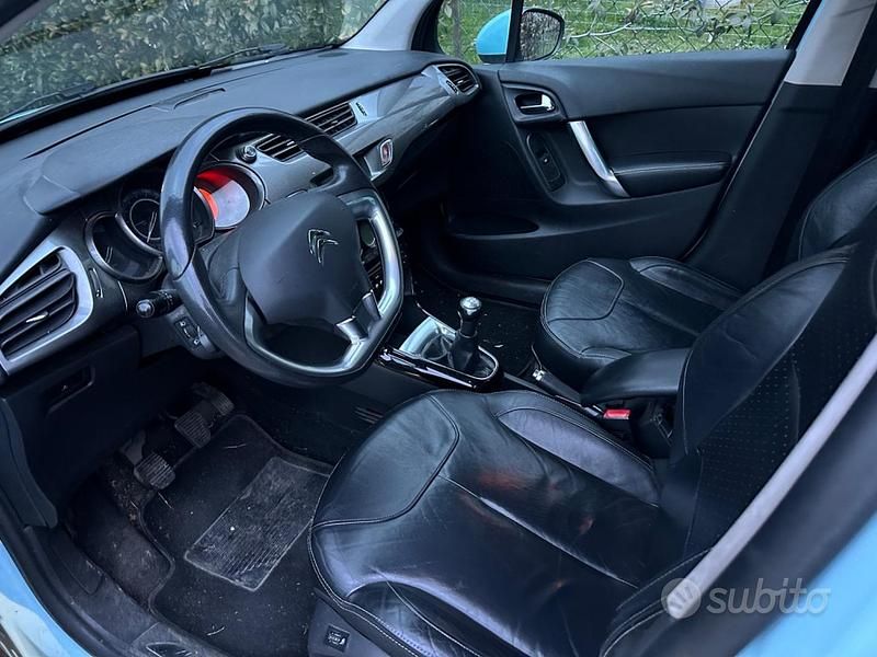 Usata Citroën C3 Seduction 95 CV (69 kW) 2009 Blu Berlina