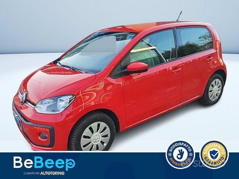 Usata VW up! Move 60 CV (44 kW) 2017 Rosso pastello Utilitaria