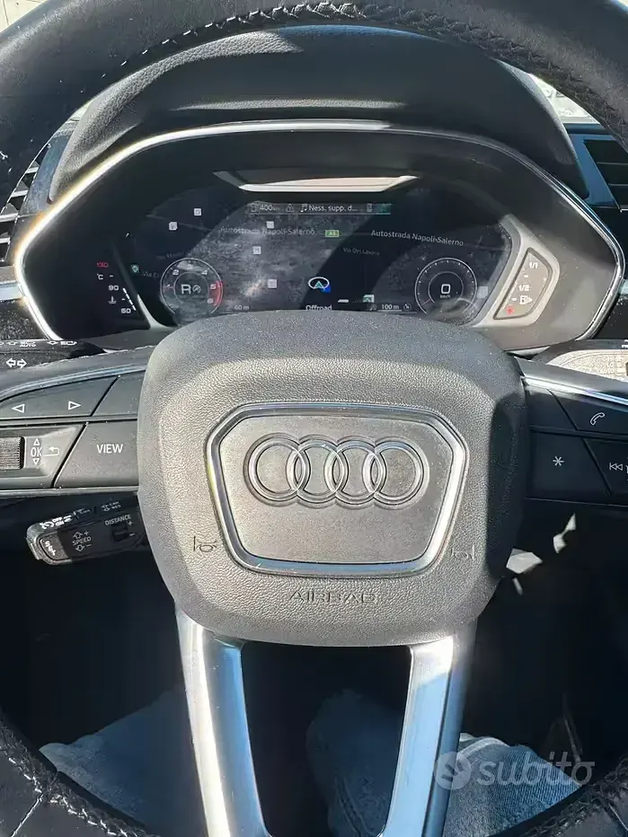 Usata Audi Q3 150 CV (110 kW) 2021 Bianco SUV