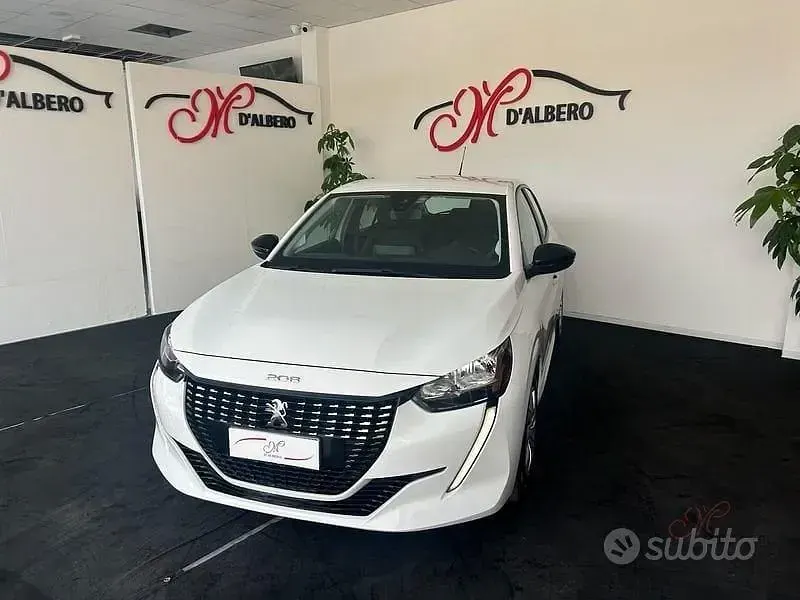 Usata Peugeot 208 Active 75 CV (55 kW) 2022 Bianco Utilitaria