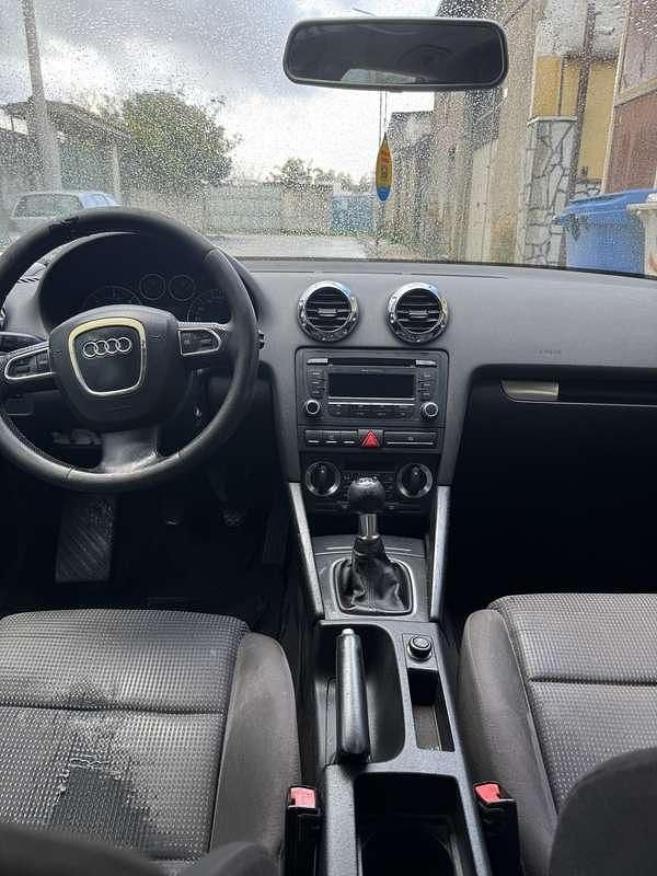 Usata Audi A3 Ambiente 140 CV (102 kW) 2007 Nero Utilitaria