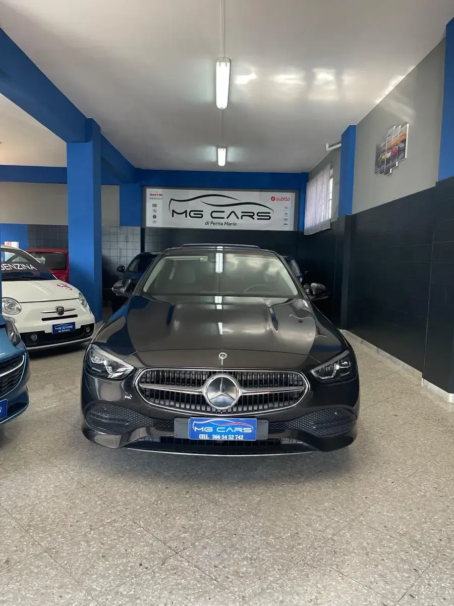 Usata Mercedes C200 Premium 199 CV (146 kW) 2022 Nero Berlina