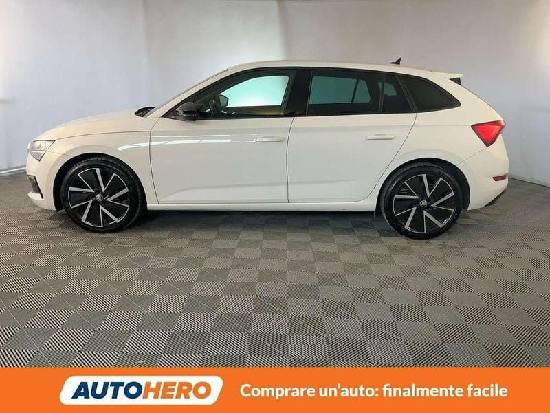 Usata Skoda Scala Ambition 116 CV (85 kW) 2020 Bianco Utilitaria