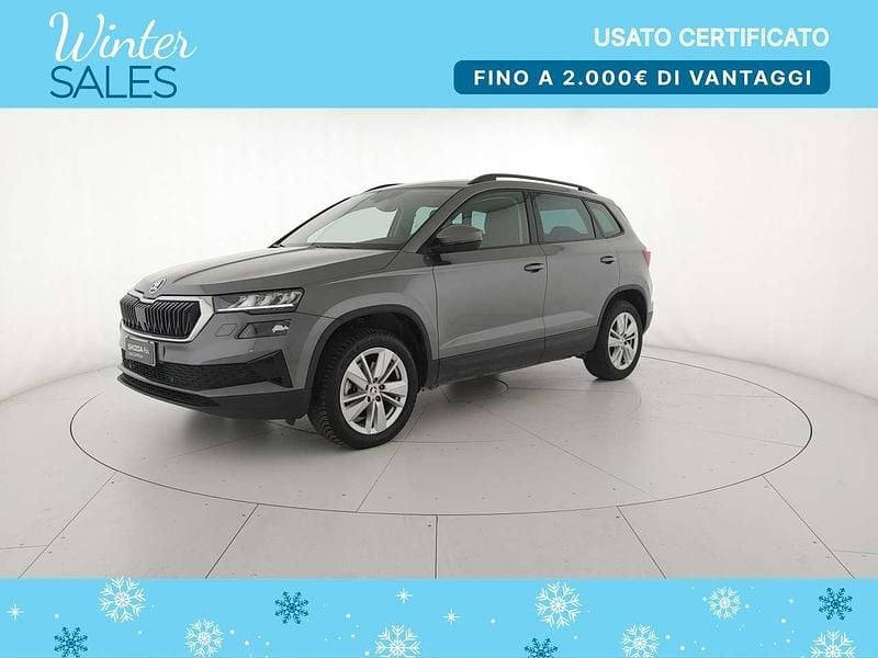 Usata Skoda Karoq Executive 150 CV (110 kW) 2024 Grigio graphite metallizzato SUV