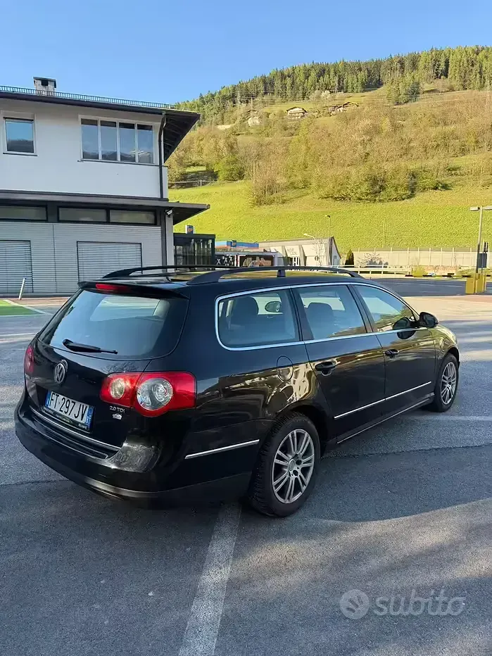 Usata VW Passat 140 CV (102 kW) 2007 Nero Station wagon