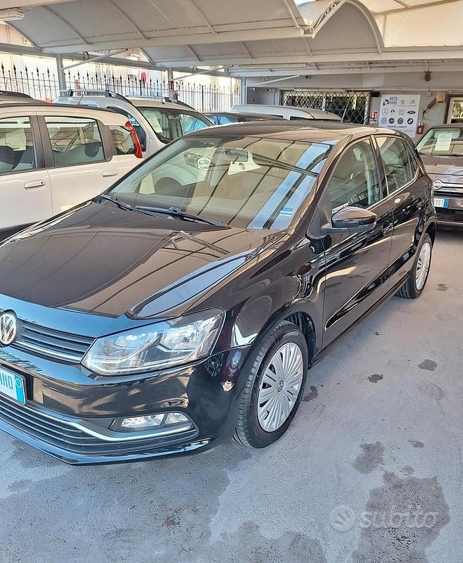 Usata VW Polo Trendline 75 CV (55 kW) 2014 Nero Berlina