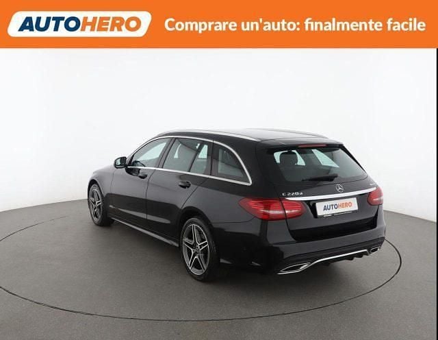 Usata Mercedes C220 Premium 194 CV (142 kW) 2019 Nero Station wagon