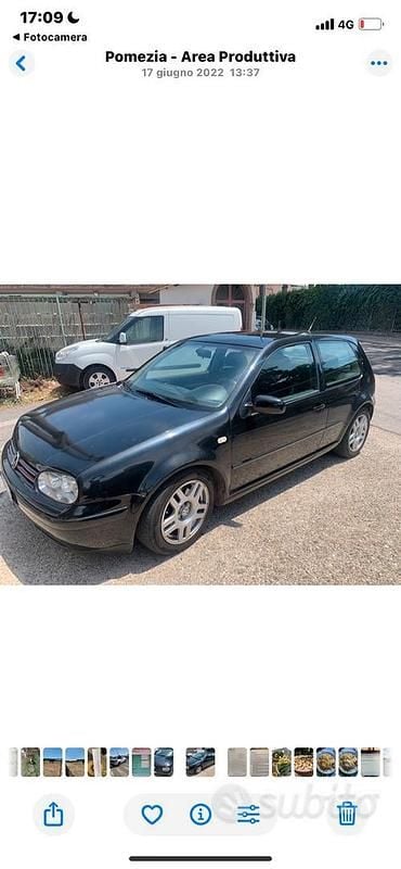 Usata VW Golf 101 CV (74 kW) 2001 Grigio Coupé