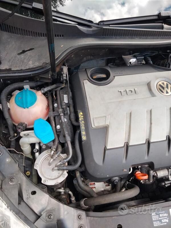 Usata VW Golf VI 110 CV (80 kW) 2009 Nero Utilitaria