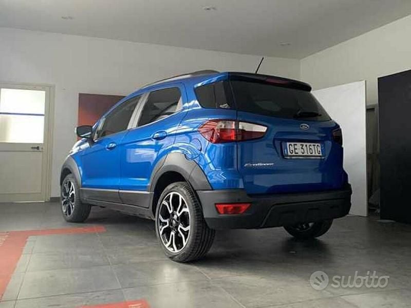 Usata Ford Ecosport Active 125 CV (91 kW) 2021 Blu SUV