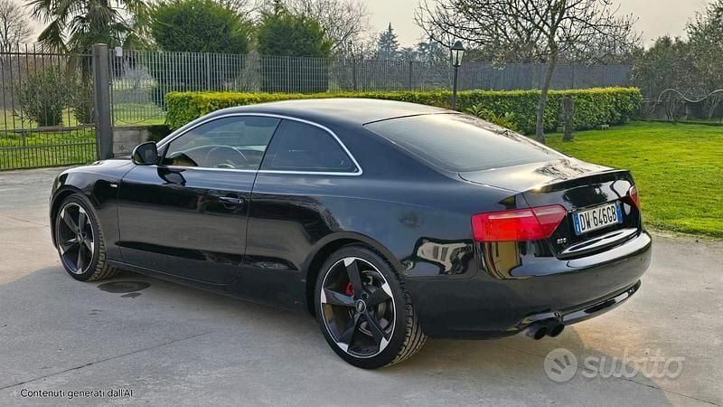 Usata Audi A5 180 CV (132 kW) 2009 Nero Coupé