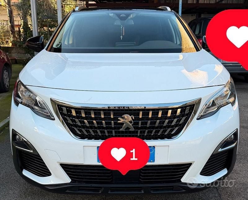 Usata Peugeot 3008 2019 Bianco SUV