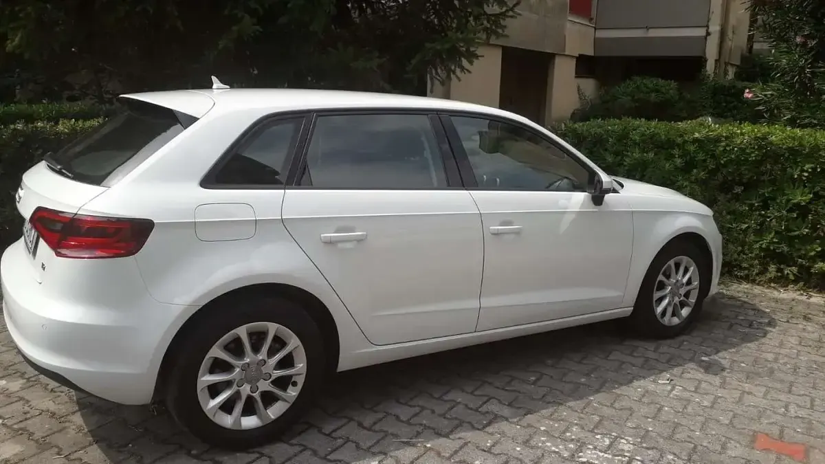 Usata Audi A3 S-Line 110 CV (80 kW) 2016 Bianco Berlina