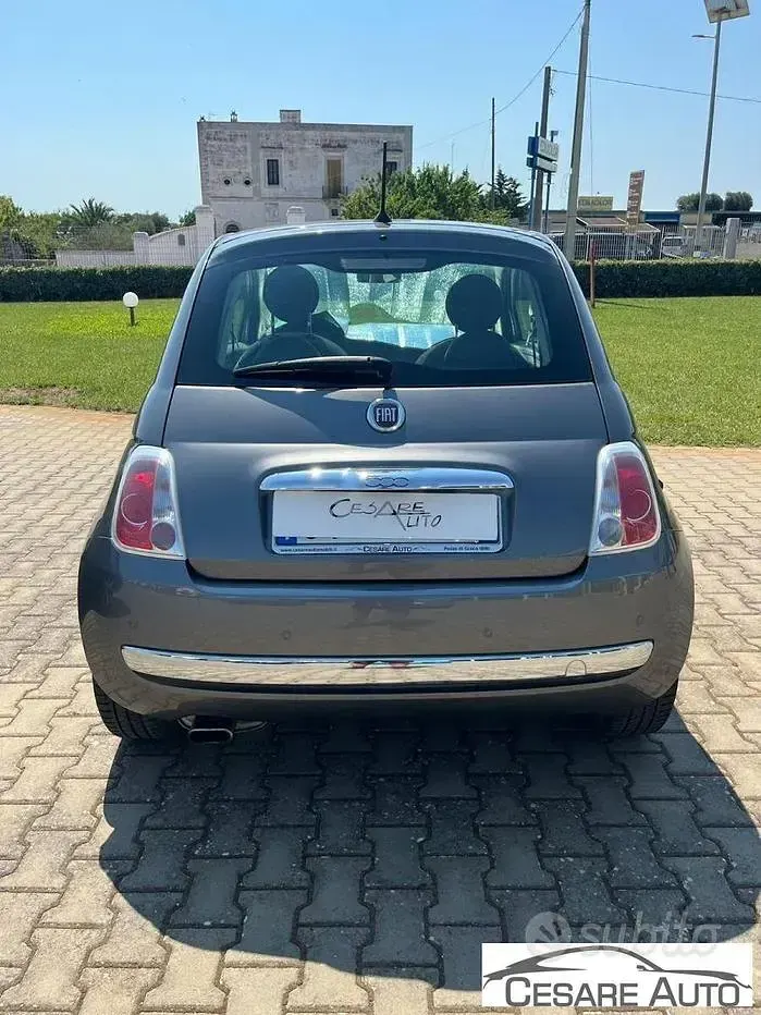 Usata Fiat 500 Lounge 68 CV (50 kW) 2014 Grigio Utilitaria