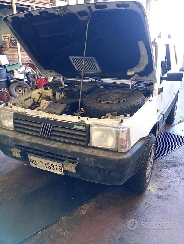 Usata Fiat Panda 1996 Bianco Utilitaria