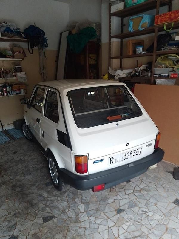 Usata Fiat 126 1989 Bianco Utilitaria