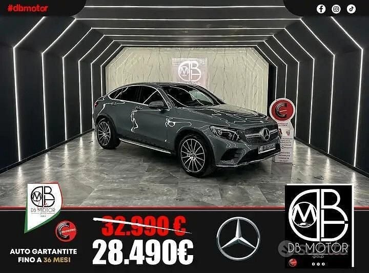 Usata Mercedes GLC250 AMG line 204 CV (150 kW) 2022 Grigio Station wagon