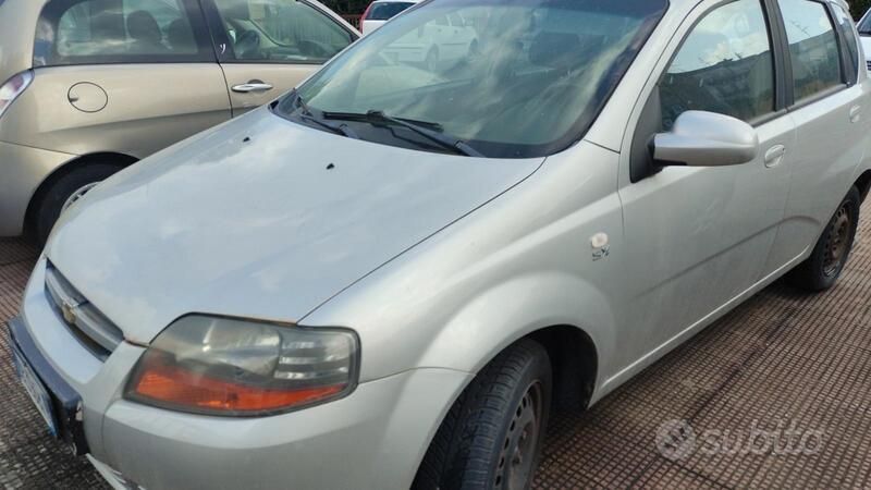 Usata Chevrolet Kalos 72 CV (52 kW) 2007 Grigio Berlina