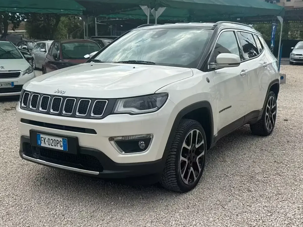 Usata Jeep Compass 140 CV (102 kW) 2017 Bianco SUV