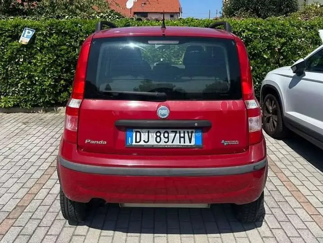 Usata Fiat Panda Dynamic 60 CV (44 kW) 2007 Rosso Utilitaria