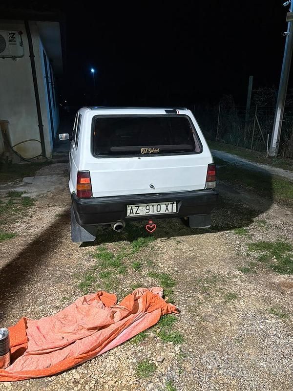 Usata Fiat Panda Young 39 CV (28 kW) 1998 Bianco Berlina