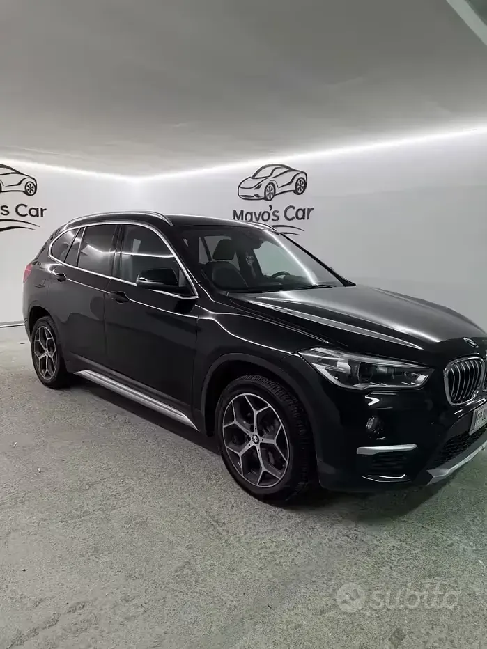 Usata BMW X1 Efficient Dynamics 150 CV (110 kW) 2018 Nero SUV