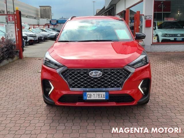 Usata Hyundai Tucson N Line 136 CV (100 kW) 2020 Bordeaux SUV