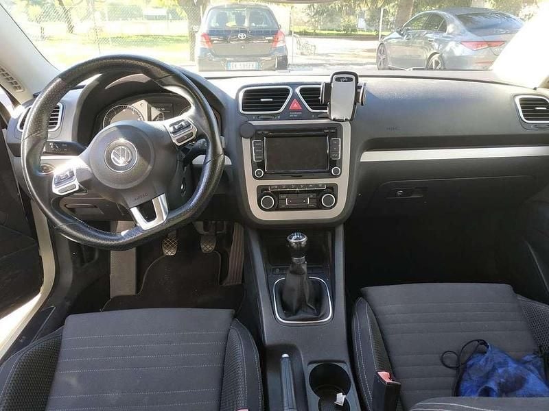 Usata VW Scirocco 122 CV (89 kW) 2012 Bianco Coupé