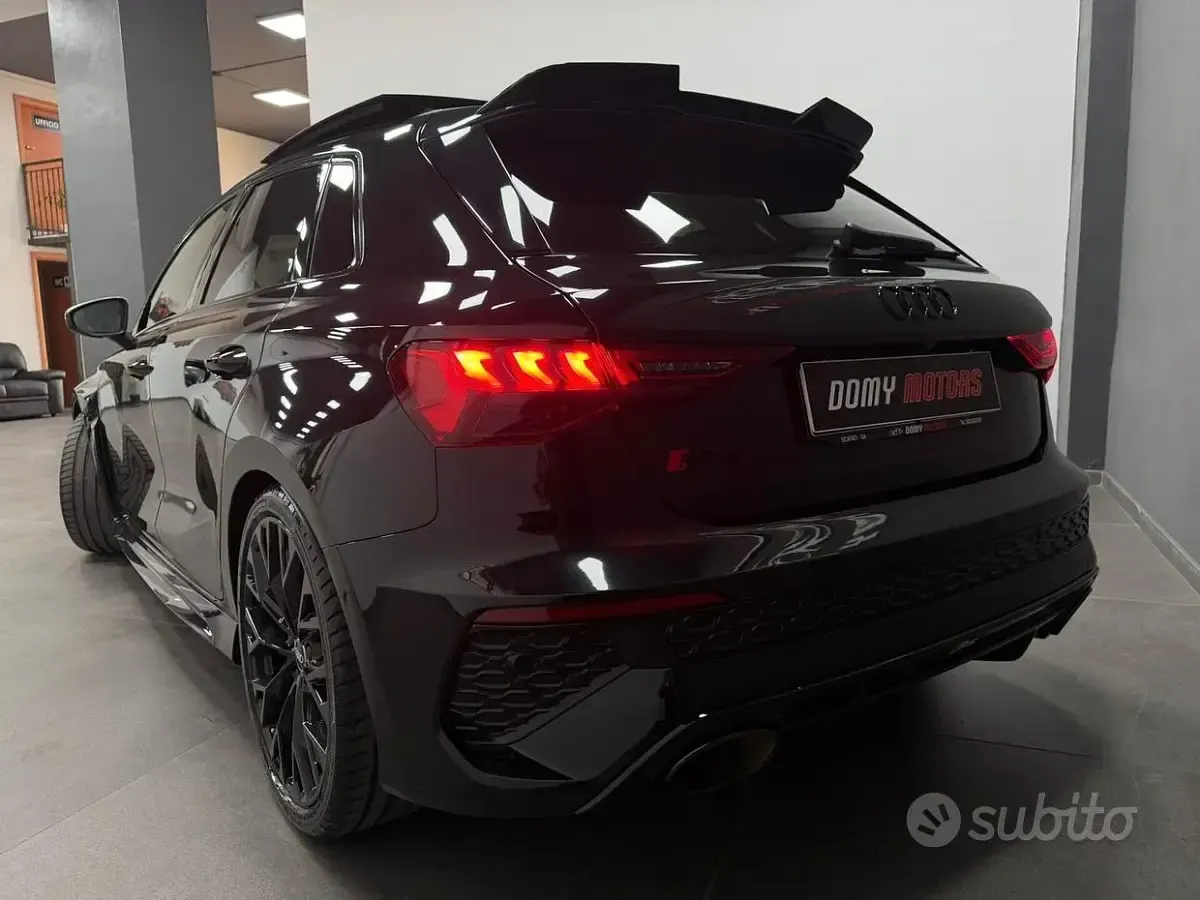 Usata Audi RS3 Design 400 CV (294 kW) 2022 Nero Berlina