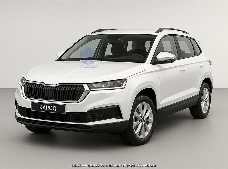 Usata Skoda Karoq Ambition 150 CV (110 kW) 2024 Bianco SUV