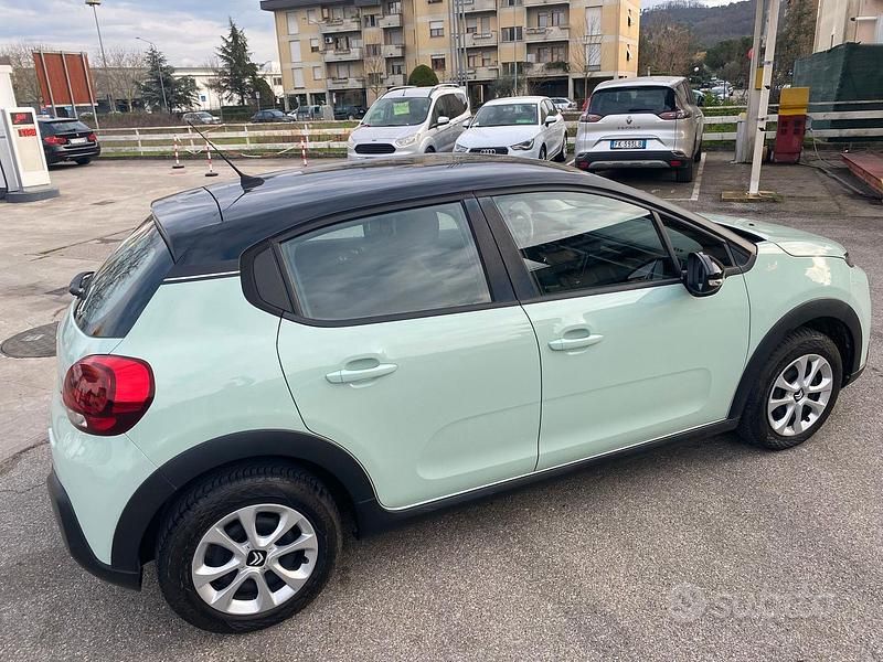 Usata Citroën C3 PureTech 81 CV (59 kW) 2017 Verde Berlina