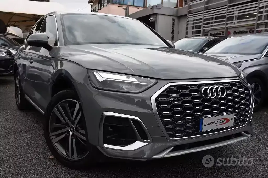 Usata Audi Q5 S-line plus 204 CV (150 kW) 2021 Grigio SUV
