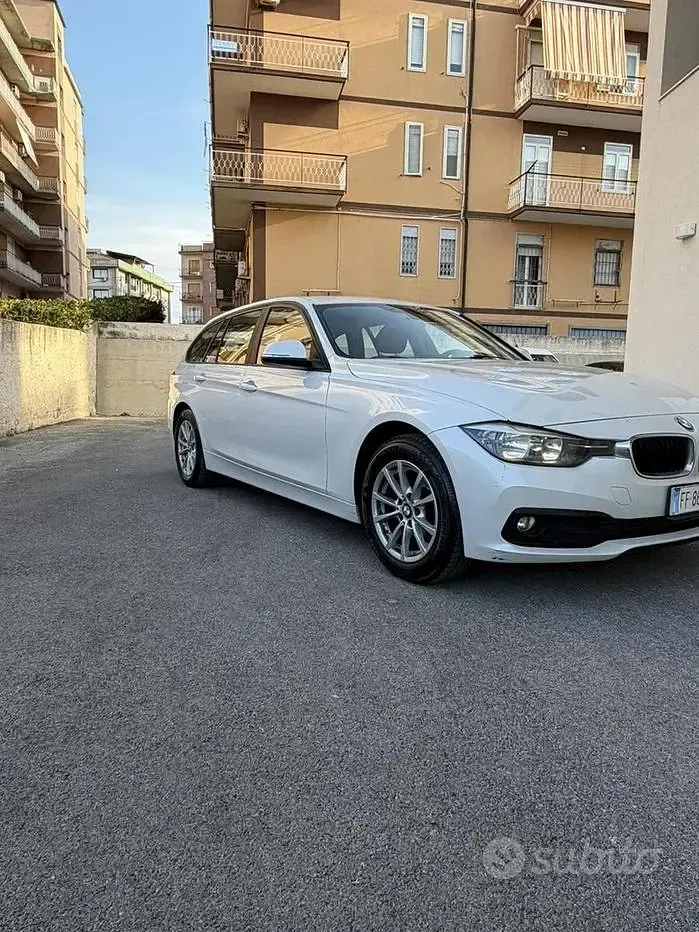 Usata BMW 316 116 CV (85 kW) 2016 Bianco Station wagon