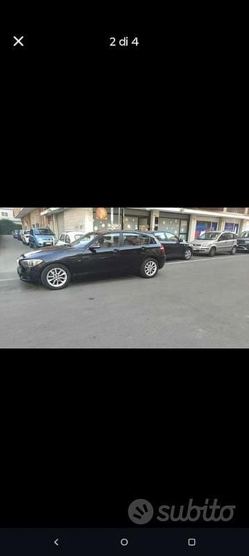 Usata BMW 116 116 CV (85 kW) 2012 Nero Utilitaria