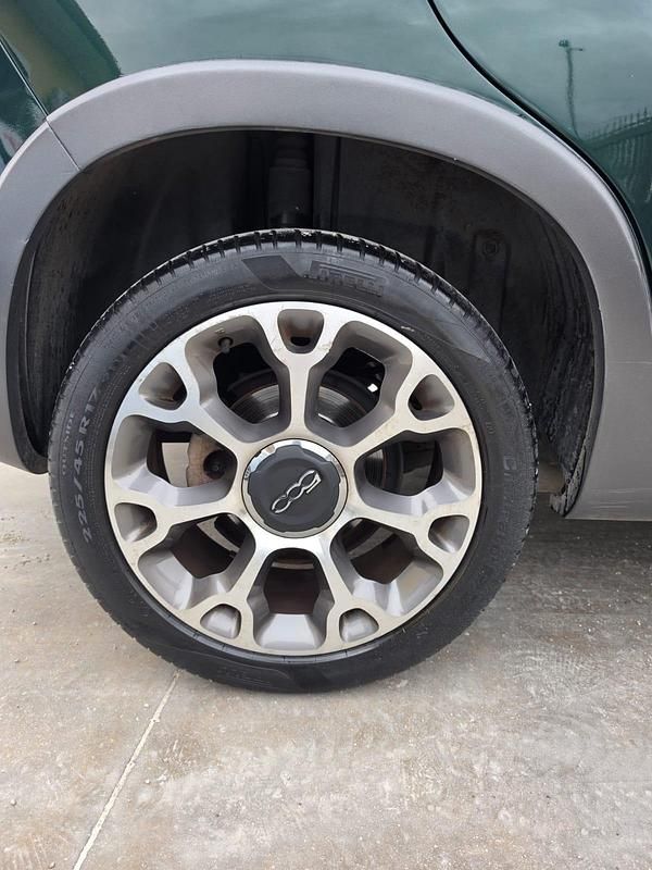 Usata Fiat 500L Trekking 85 CV (62 kW) 2014 Verde Monovolume