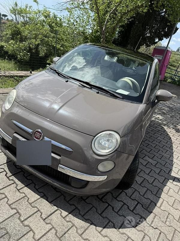 Usata Fiat 500 Pop 69 CV (50 kW) 2008 Marrone Berlina