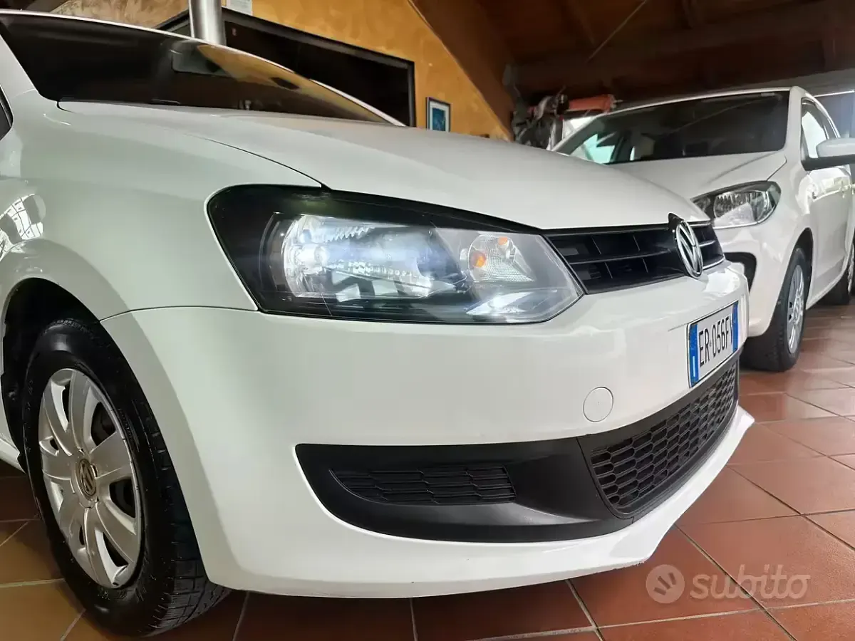 Usata VW Polo 75 CV (55 kW) 2013 Bianco Utilitaria