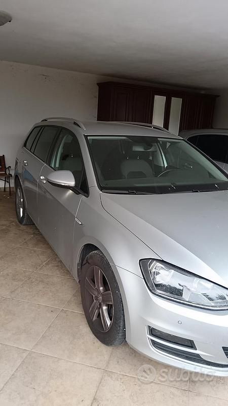 Usata VW Golf VII Comfortline 110 CV (80 kW) 2015 Grigio Station wagon