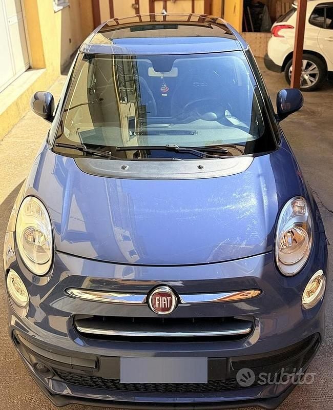 Usata Fiat 500L 75 CV (55 kW) 2018 Blu Monovolume