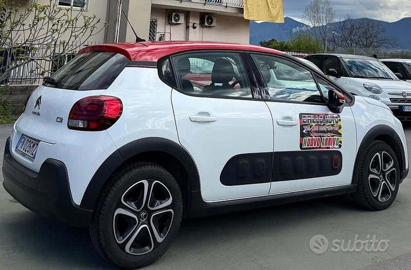 Usata Citroën C3 Shine 75 CV (55 kW) 2018 Bianco Utilitaria