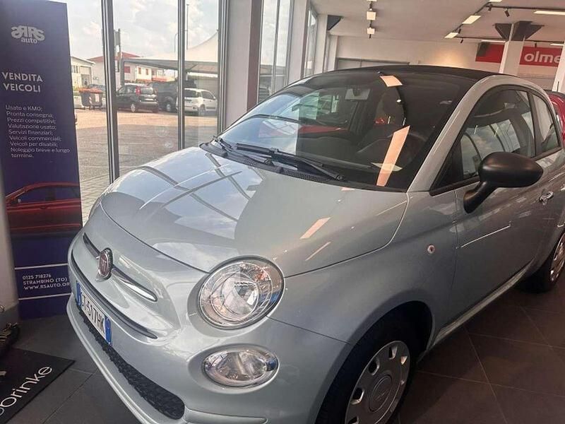 Usata Fiat 500C 70 CV (51 kW) 2024 Verde Cabrio