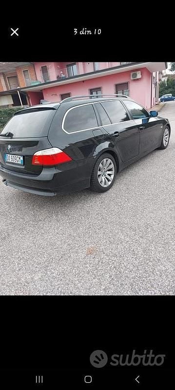 Usata BMW 520 177 CV (130 kW) 2009 Nero Station wagon