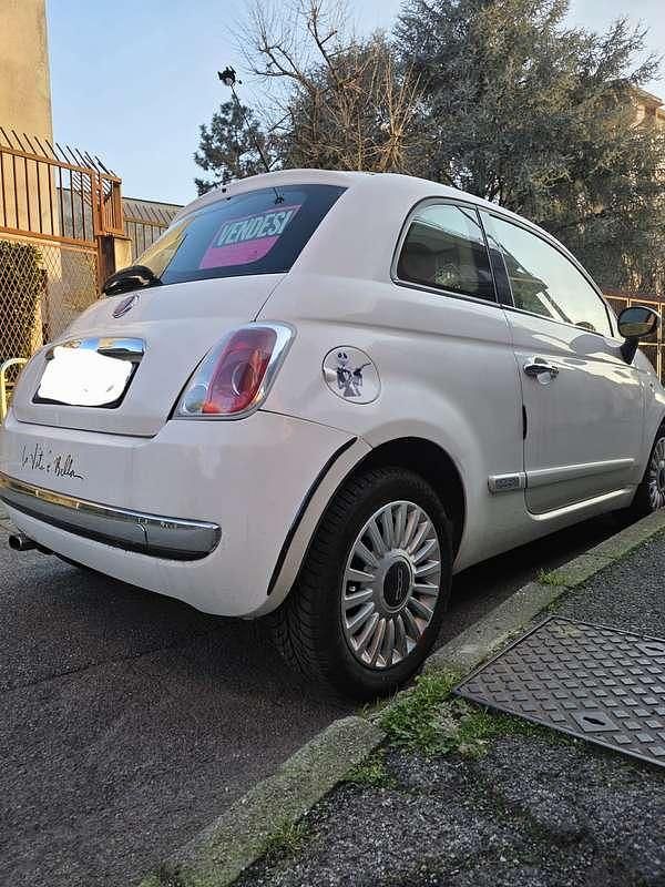 Usata Fiat 500 69 CV (50 kW) 2010 Bianco Utilitaria
