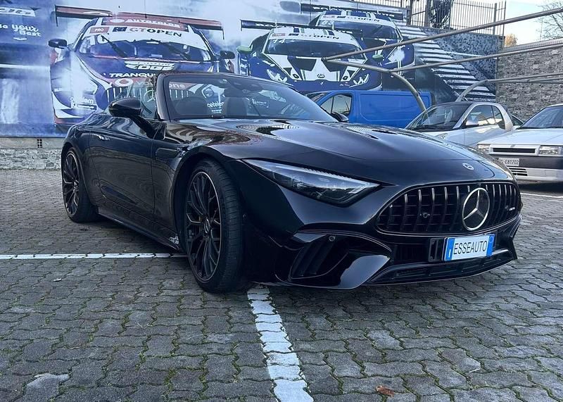 Usata Mercedes SL63 AMG AMG Line Premium Plus 585 CV (430 kW) 2022 Nero Cabrio