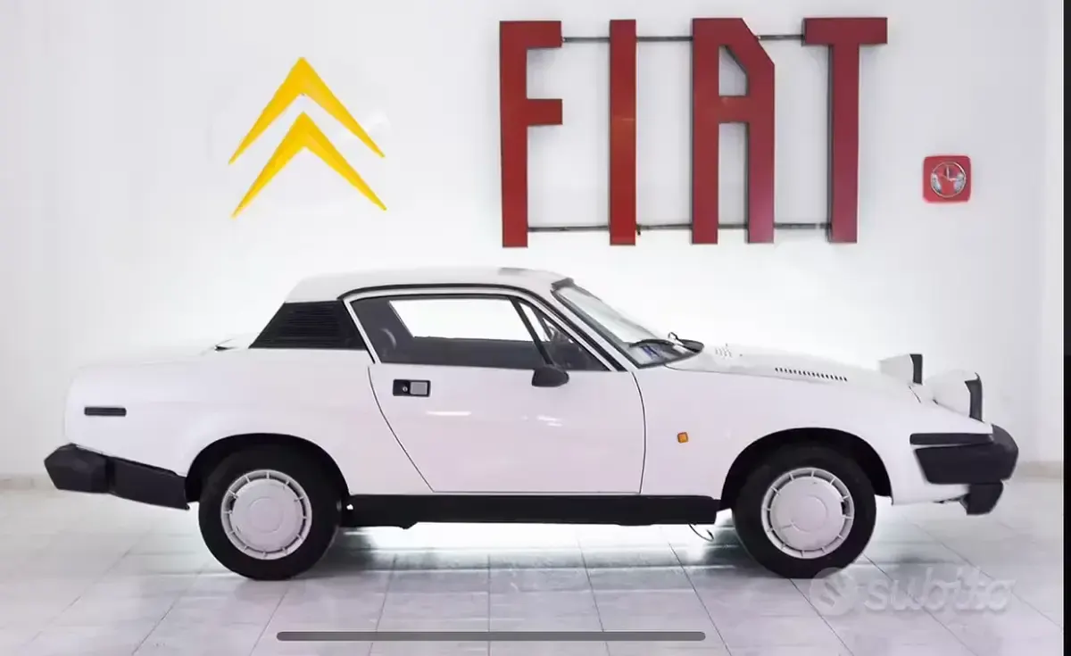 Usata Triumph TR7 1970 Bianco Coupé