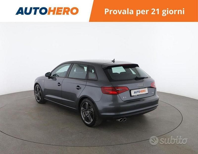 Usata Audi A3 Ambition 150 CV (110 kW) 2015 Grigio Berlina