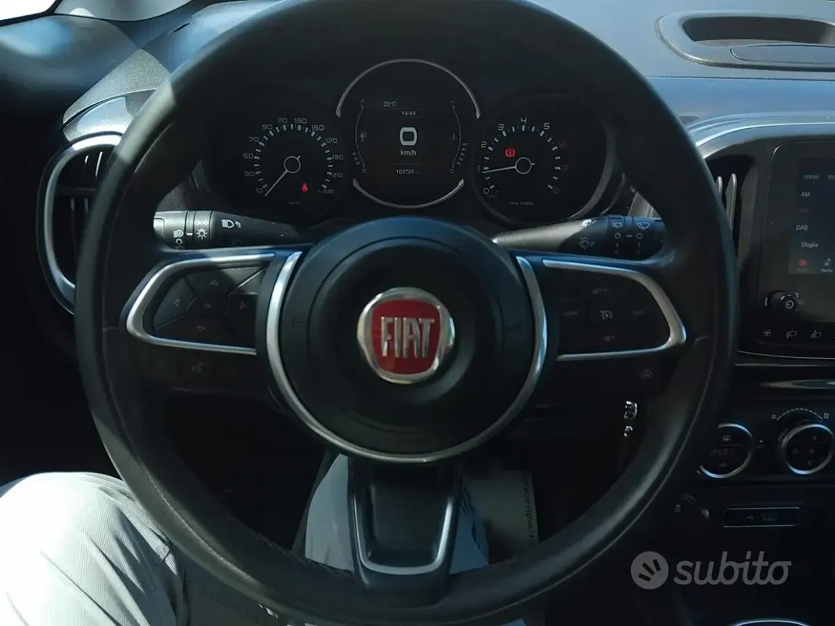Usata Fiat 500L Cross 95 CV (69 kW) 2019 Grigio Monovolume